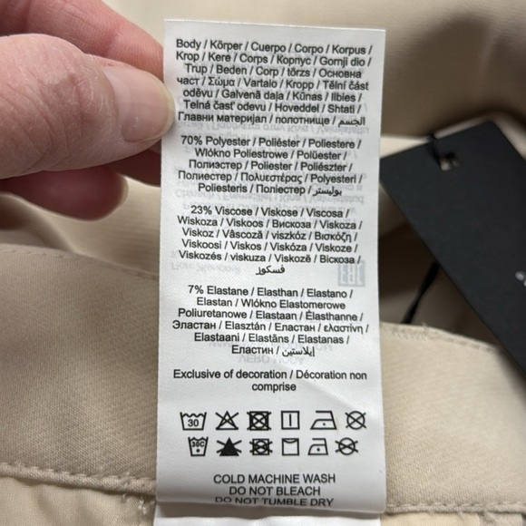 Vero Moda Cream Trousers - Picture 14 of 16